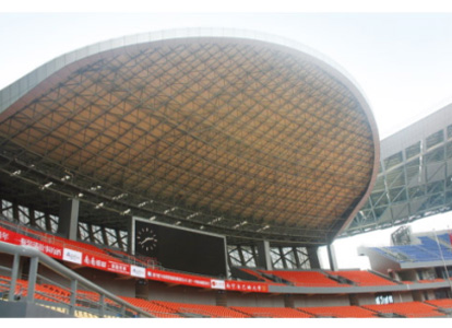 瓦房店体育看台案例